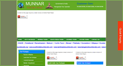 Desktop Screenshot of munnartourstravels.com